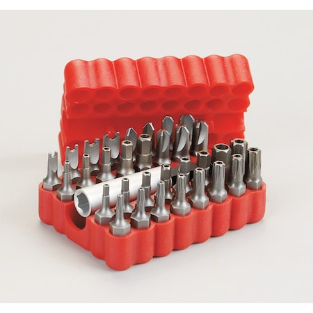Best Way Tools Best Way Tools Hex 1 in. L Security Bit Set Carbon Steel 33 pc 45002